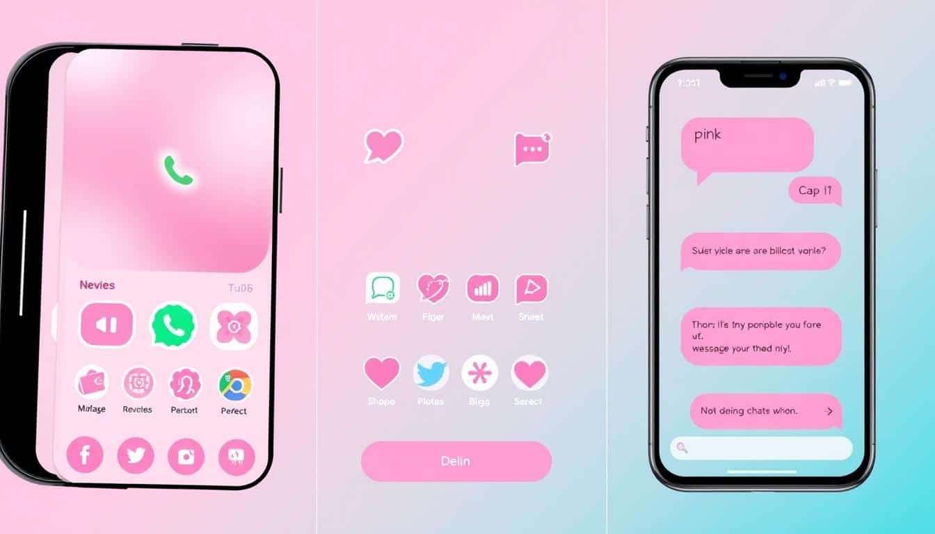 Customize Pink WhatsApp